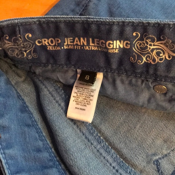 Express Zelda crop ultra low rise legging SZ 8 - Picture 4 of 6